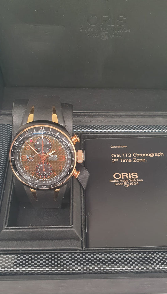 ORIS TT3 Chronograph 2nd Time Zone