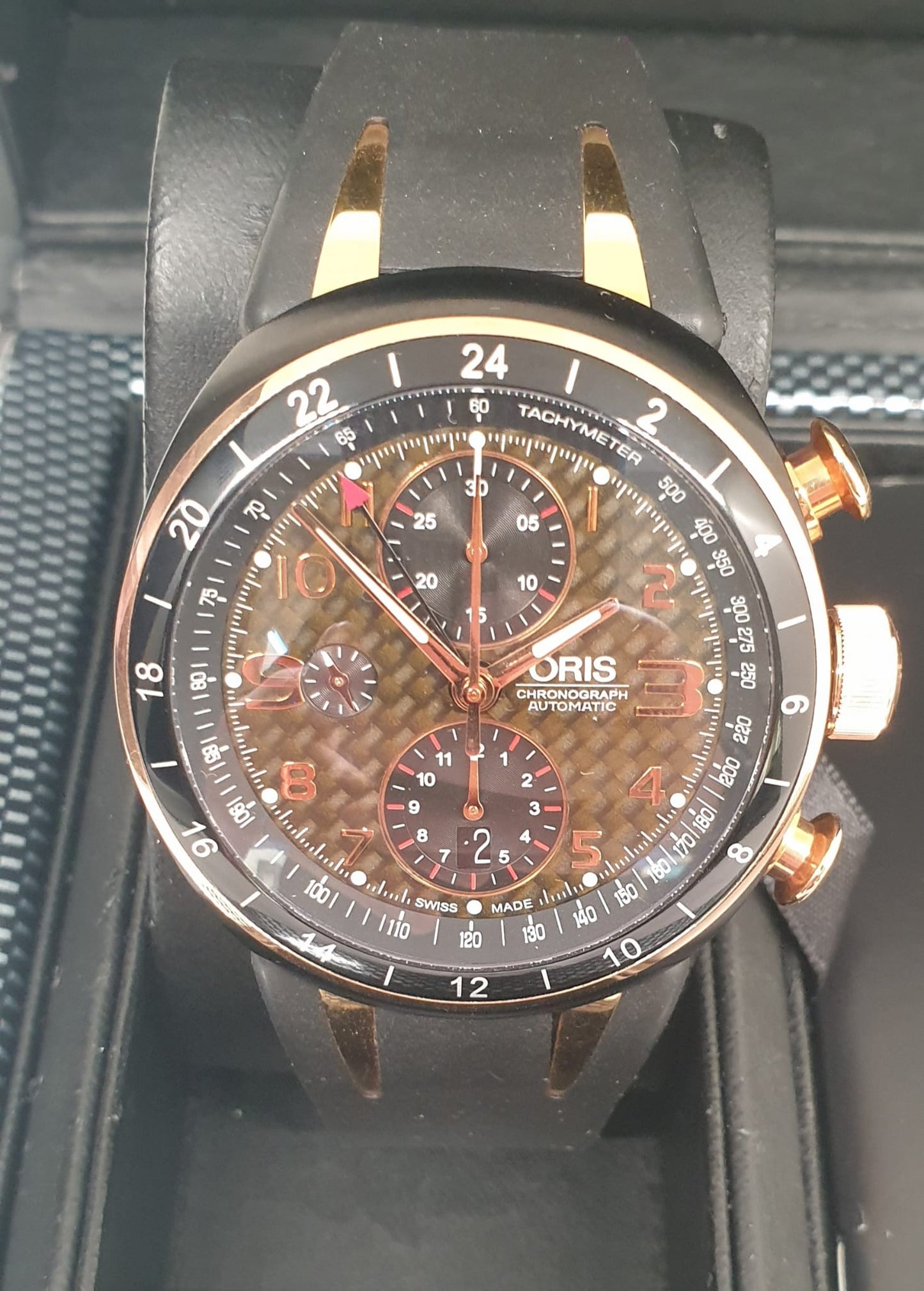 ORIS TT3 Chronograph 2nd Time Zone