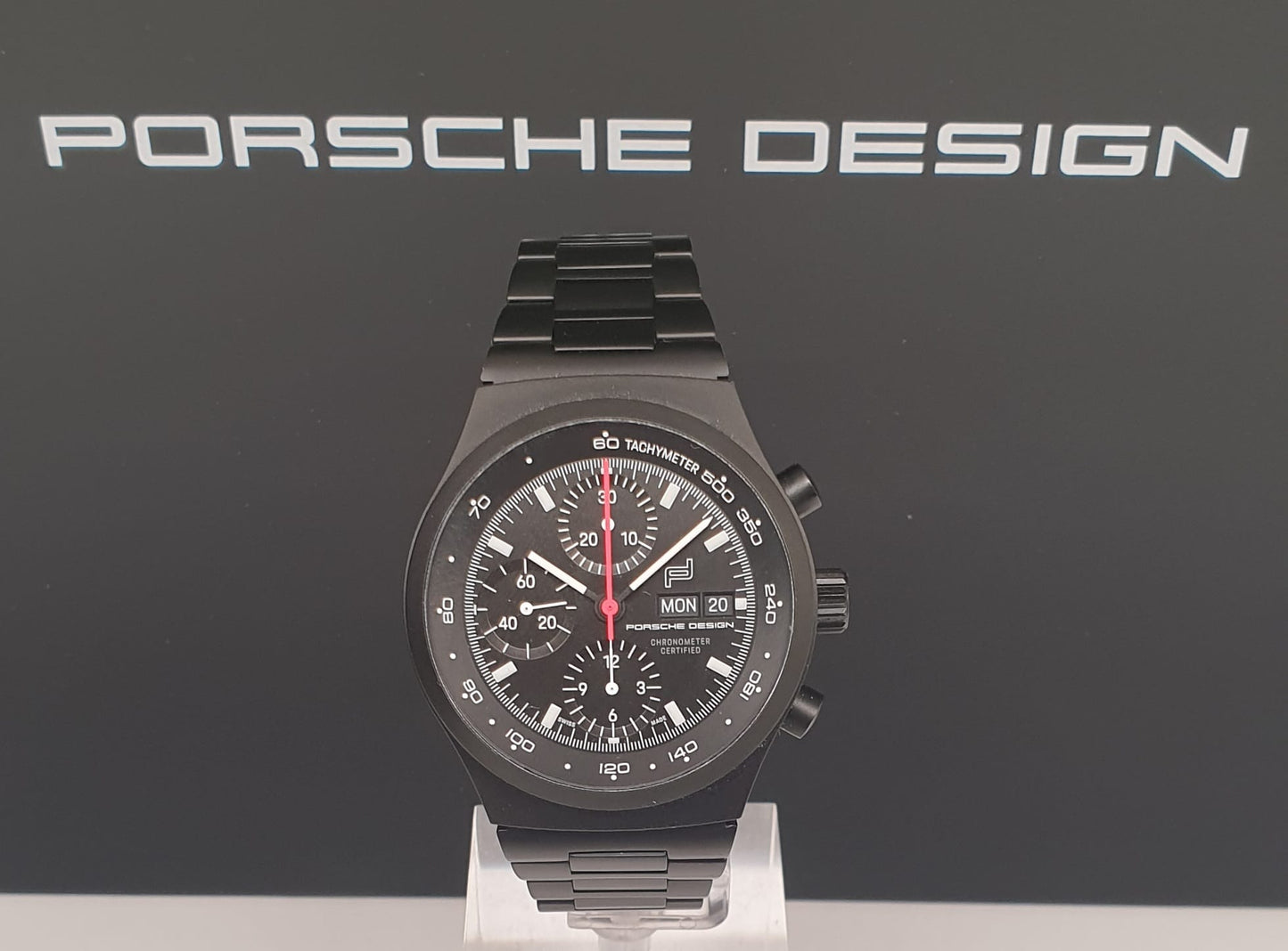 Porsche Design Timepieces Chronograph1-All Black Numbered Edition WAP071009 PBLK