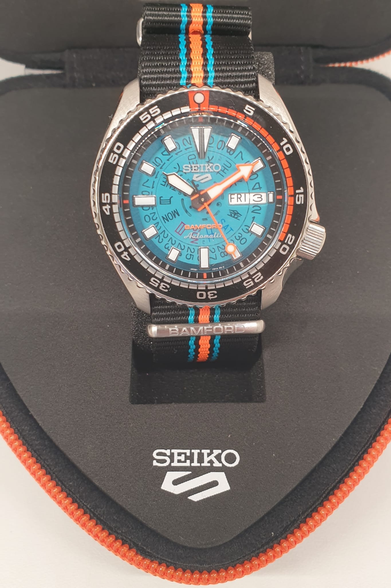 SEIKO 5 Sports BAMFORD Limited Edition auf 2025 Stk. SRPL95