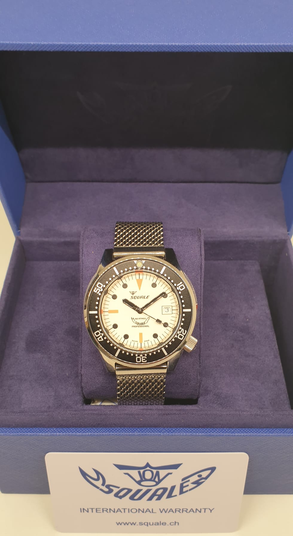 SQUALE Modell: 1521 FUMIWT mit Datum Artikelnr: 1521