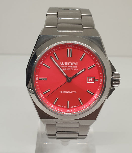 Wempe Glashütte Iron Walker Automatik Rot 40 W100016