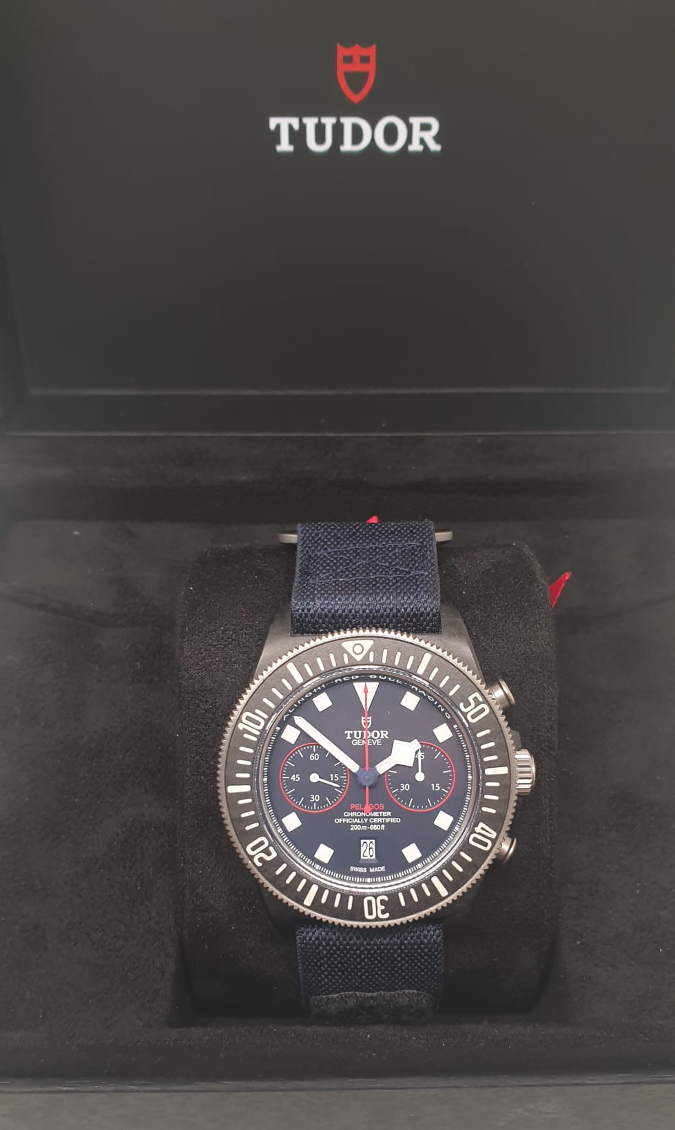 Tudor Pelagos FXD Chrono Alinghi Red Bull Racing