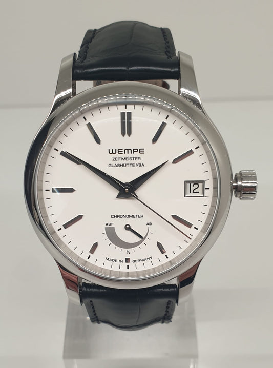 Wempe Glashütte Zeitmeister Klassik mit Gangreserve