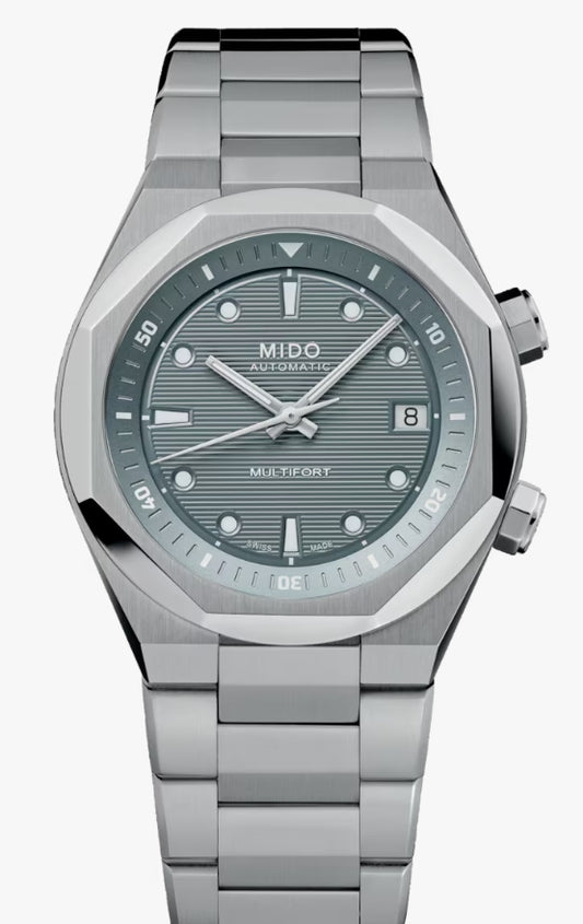 MIDO MULTIFORT 8 TWO CROWNS M047.507.11.081.00