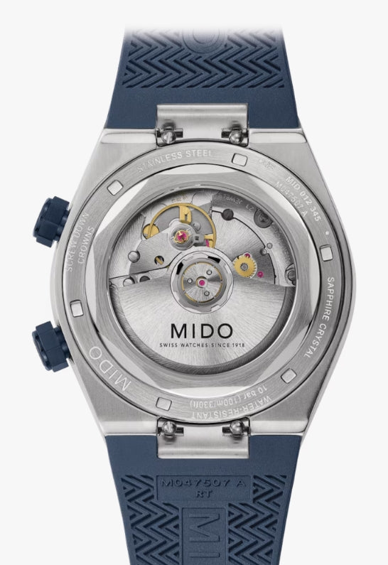 MIDO MULTIFORT 8 TWO CROWNS M047.507.17.041.00