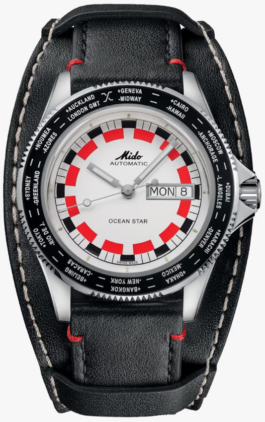 MIDO OCEAN STAR WORLDTIMER M026.830.16.030.00