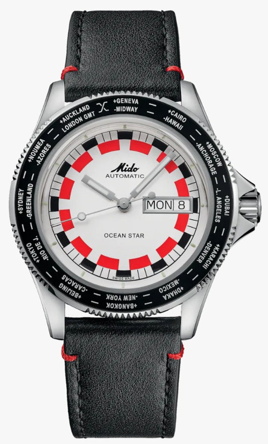 MIDO OCEAN STAR WORLDTIMER M026.830.16.030.00