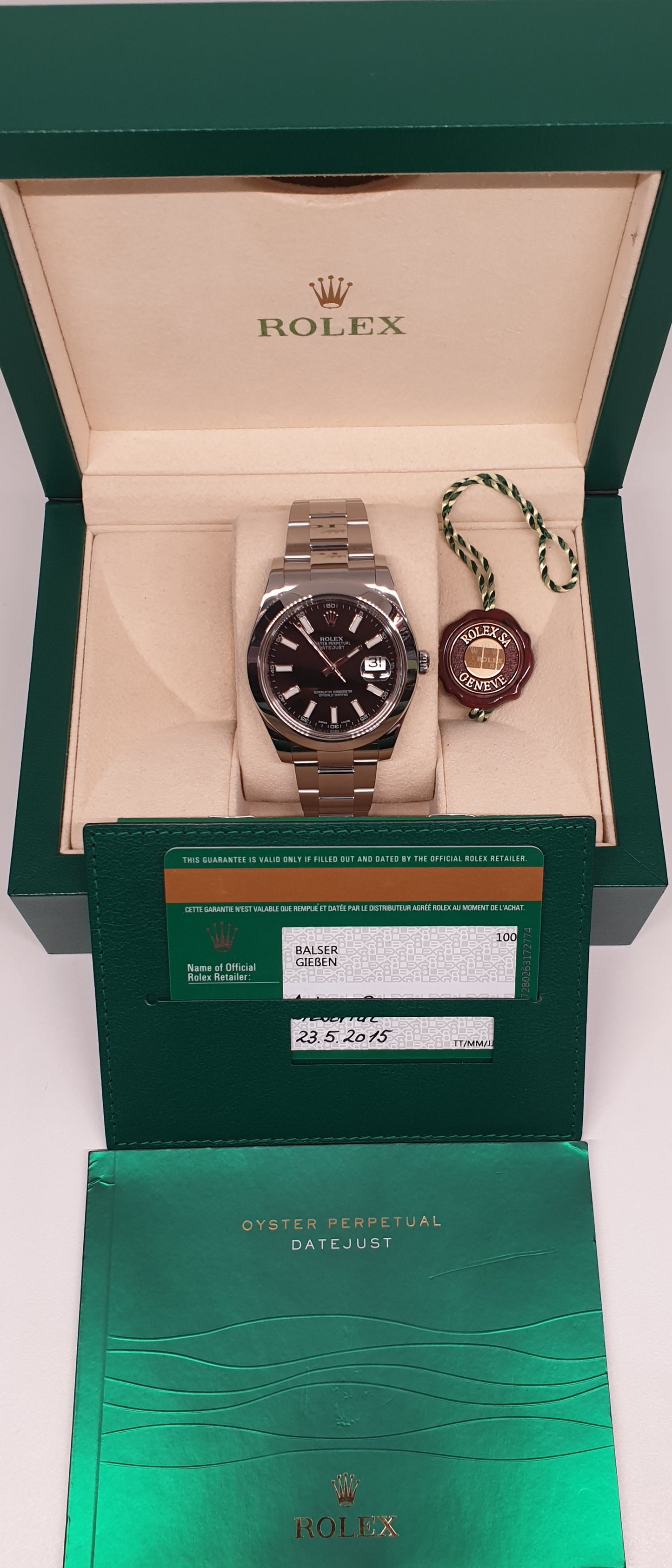 ROLEX DATEJUST 41mm Steel