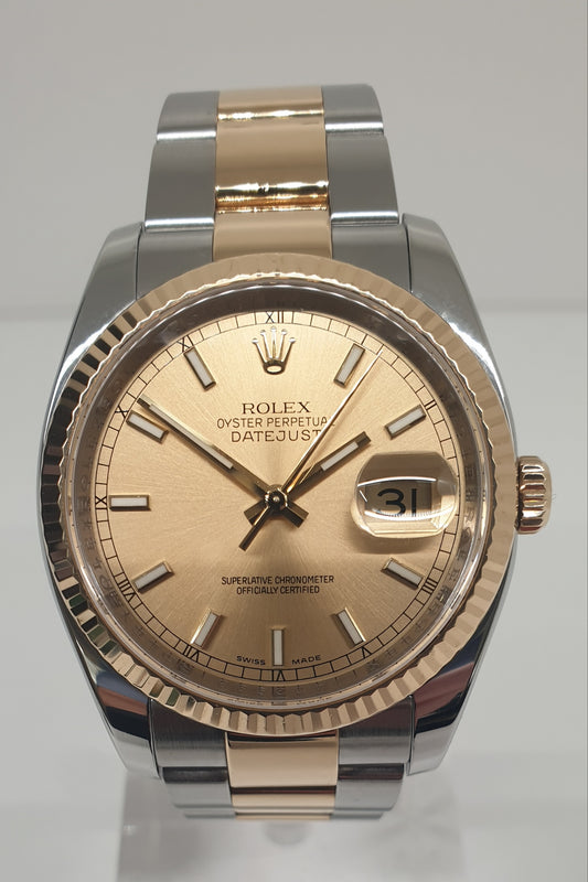 ROLEX DATEJUST 36mm Refnr: 116233 LC 100 (Deutschland)