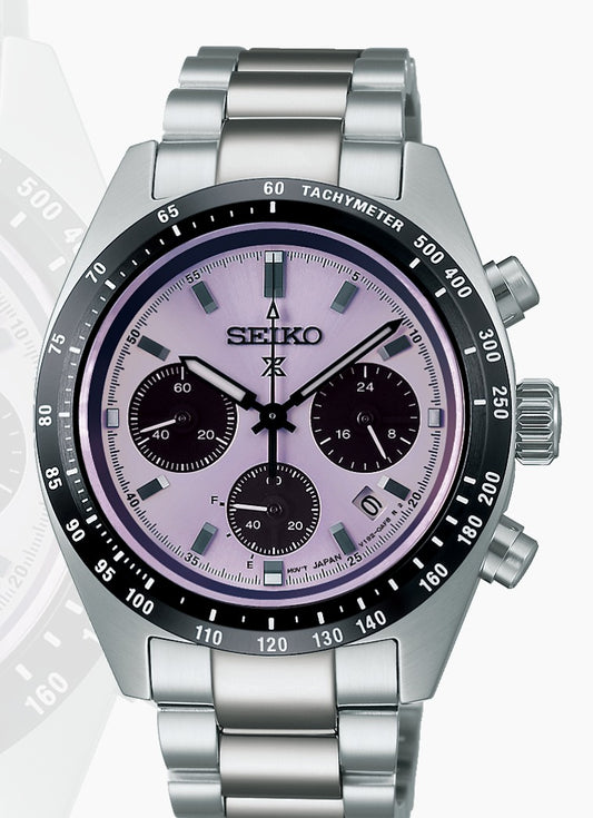 SEIKO PROSPEX SPEEDTIMER SSC955 SOLAR CHRONOGRAPH World Athletics Championships Tokyo 25 Limited Edition Limitiert auf 6,000 Stück
