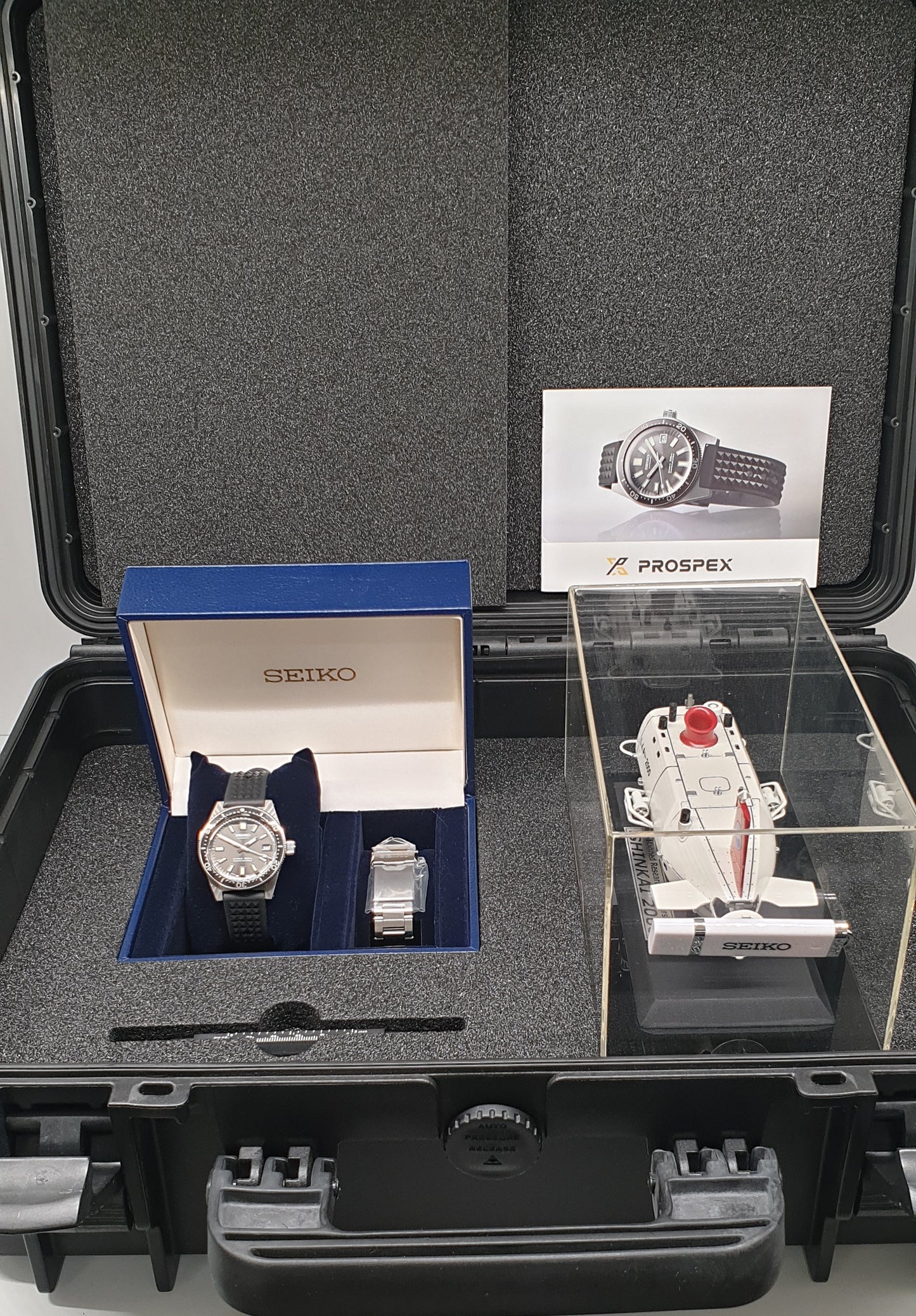 SEIKO PROSPEX MARINEMASTER 62 MAS Recreation U-Boot Limited Edition Ref: SLA017