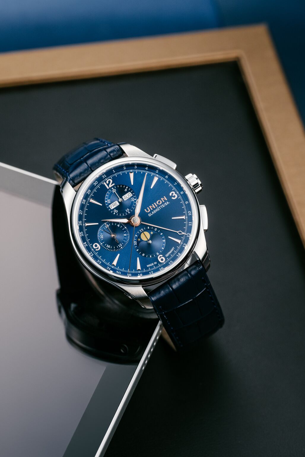 UNION GLASHÜTTE BELISAR CHRONOGRAPH MONDPHASE D014.425.16.047.01