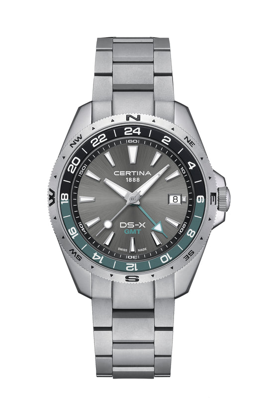 CERTINA DS X GMT QUARZ C047.452.11.081.00