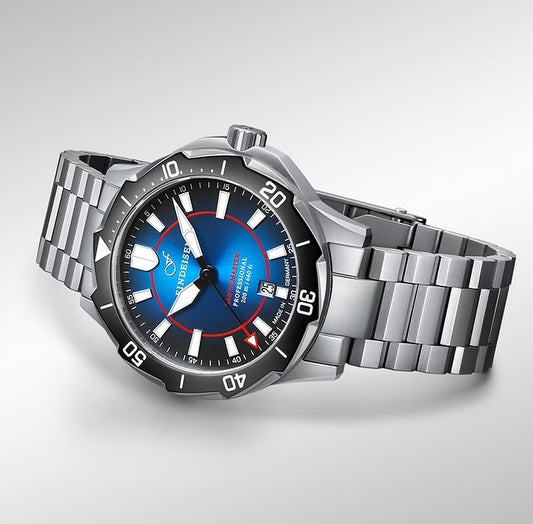 FINDEISEN NAUTICMASTER DIVER DLC F-1253-NM-DLC-B-GB-A26-S