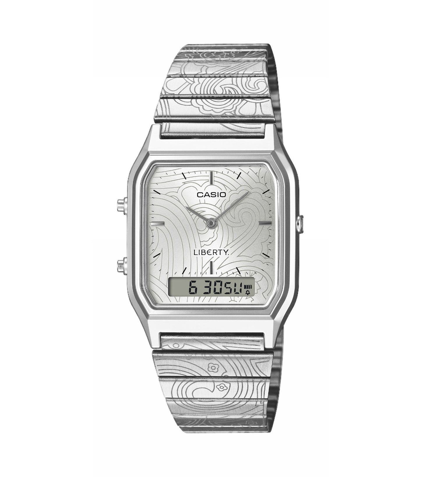 CASIO x LIBERTY Edgy Collection AQ-230ELT-7A