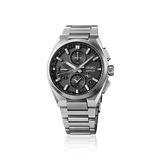 SEIKO ASTRON GPS SOLAR DUAL TIME CHRONOGRAPH SSH163J1