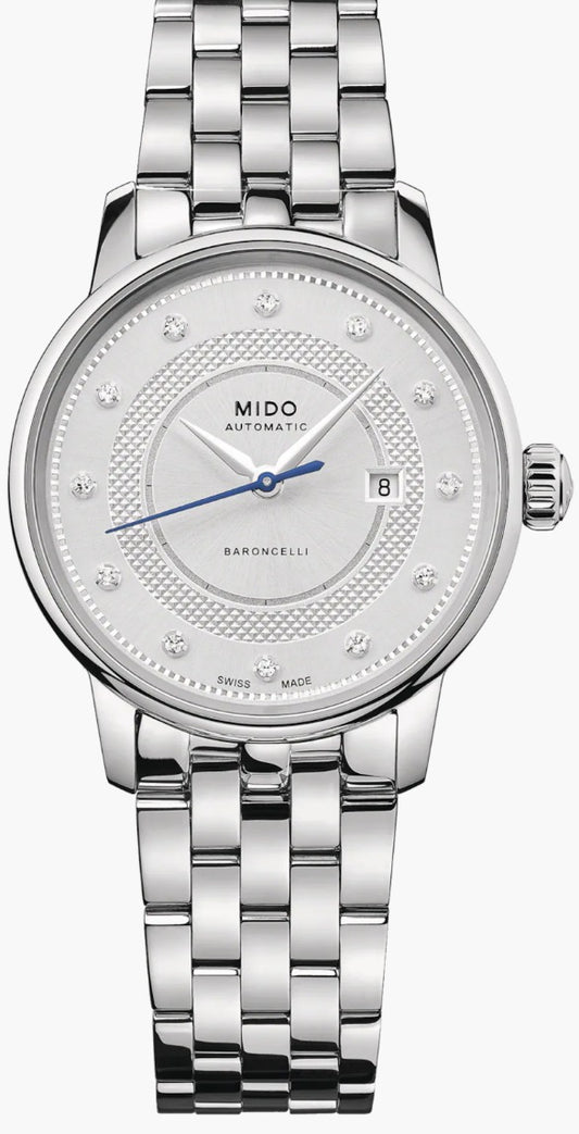 MIDO BARONCELLI SIGNATURE DIAMONDS AUTOMATIK NEUHEIT M037.207.11.036.01